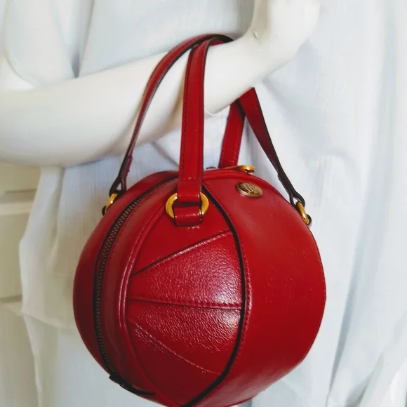 GUCCI Red Mini Tifosa Ball Bag - Authentic NWT - Picture 2 of 16